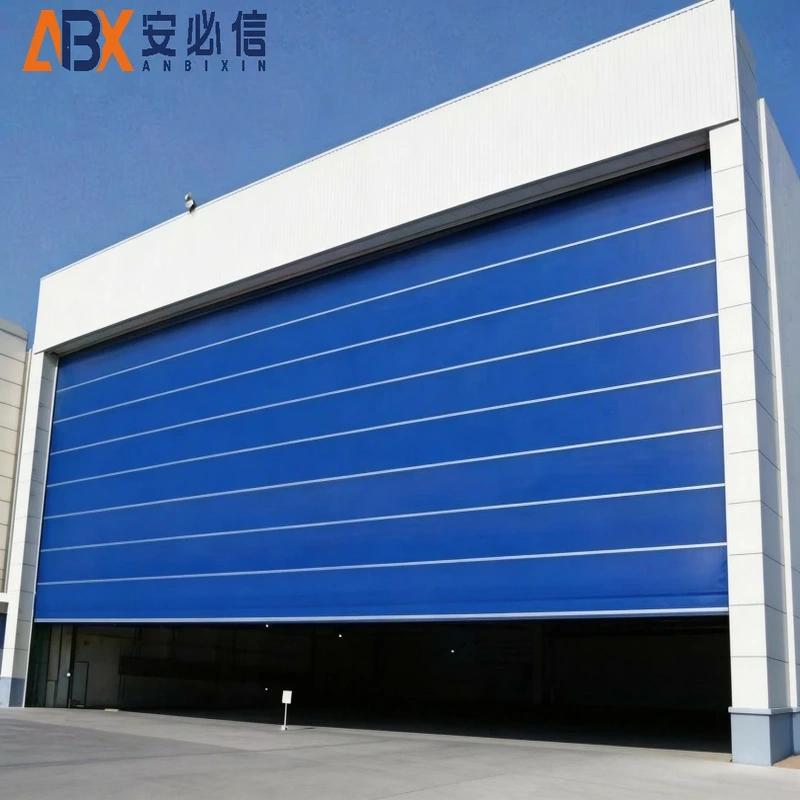 保定市软帘堆积门